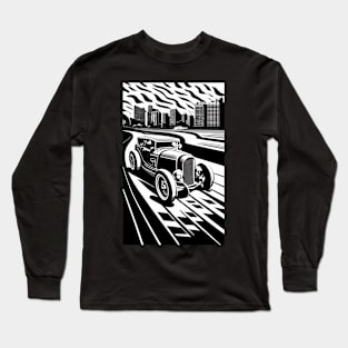 surreal car poster Long Sleeve T-Shirt